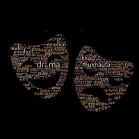 Mukhauta- The Dramatics Society of SRCASW logo - Similar company to Philyra Wms