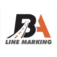 B.A Line marking logo - Similar company to B.A Road Services