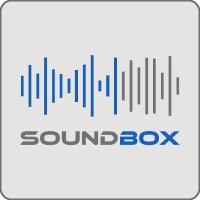 SoundBox logo - Similar company to Soundbox