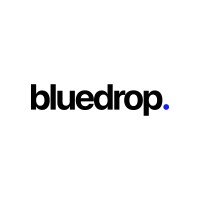 Bluedrop logo - Similar company to Amply (Backed By Google)