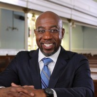 Reverend Raphael Warnock for U.S. Senate logo - Similar company to Office Of U.S. Senator Jon Ossoff