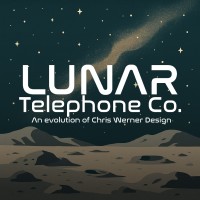 Lunar Telephone Company logo - Similar company to Chris Werner Design
