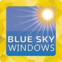 Blue Sky Windows logo - Similar company to Ultimate Windows