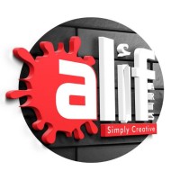 alif arts logo - Similar company to Ape Creative