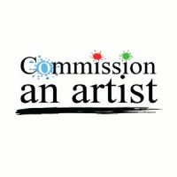 Commission an Artist logo - Similar company to Commission Artwork