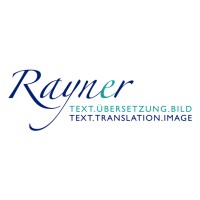 RAYNER Text Übersetzung Bild logo - Similar company to Stift & Blei – Kommunikation | Übersetzung