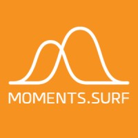 Moments.Surf logo - Similar company to P-Pass