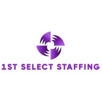 1st Select Staffing logo - Similar company to Base Construction, Inc.