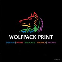 Wolfpack Print logo - Similar company to American Eagle Packaging