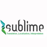 Sublime for Localization, Translation and interpretation logo - Similar company to Marvel Localization