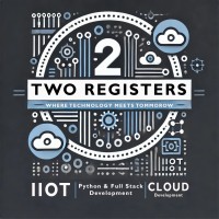 Two Registers logo - Similar company to Cloud4Code It Solutions Pvt. Ltd.