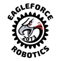 FRC Team 2073 EagleForce Robotics logo - Similar company to Wolfpack Robotics 3859