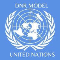 DNR MUN '23 logo - Similar company to Studio Paperplanes