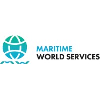 Maritime World Services logo - Similar company to Medban - Mediterranean Blue Acceleration Network