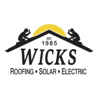 Wicks Roofing and Solar Company logo - Similar company to Top Notch Heating Inc.