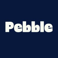 Pebble logo - Similar company to Collisions Yyc