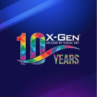 X-Gen College of Visual Art logo - Similar company to Bildemo