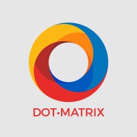 Dot Matrix logo - Similar company to Intergraphics Decal