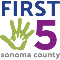 First 5 Sonoma County logo - Similar company to Sonoma Community Action Network (Sonoma Can)
