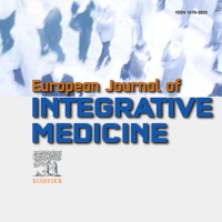 European Journal Of Integrative Medicine