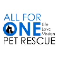 All For One Pet Rescue, Inc. logo - Similar company to Doggie Harmony Pet Rescue