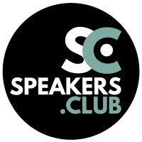 SPEAKERS.CLUB logo - Similar company to Presentu - Leert Je Vrij Spreken