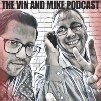 Vin and Mike Podcast logo - Similar company to Duke Chinese Students & Scholars Association