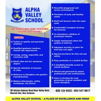 Alpha Valley School logo - Similar company to Dosh Revolution