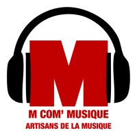M Com' Musique - Vinyl pressing plant logo - Similar company to Musique Nomade