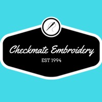 Checkmate Embroidery logo - Similar company to Impress Designs