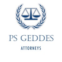 P.S GEDDES ATTORNEYS logo - Similar company to Smit & Grové Attorneys