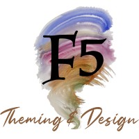 F5 Theming & Design logo - Similar company to Mtvs - Meimad Tv Studios