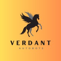 Verdant AutoBots logo - Similar company to Krishigro  | कृषिग्रो