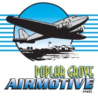 Poplar Grove Airport / Poplar Grove Airmotive logo - Similar company to Young Aviators Of America