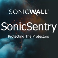 SonicWall SonicSentry logo - Similar company to Two Tiny Tornadoes