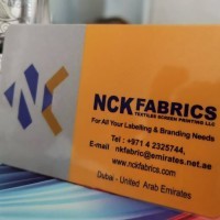 NCK FABRICS & TEXTILES SCREEN PRINTING LLC logo - Similar company to Screen Print World Ltd