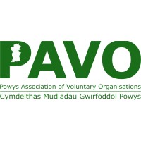 POWYS ASSOCIATION OF VOLUNTARY ORGANISATIONS CYMDEITHAS MUDIADAU GWIRFODDOL POWYS logo - Similar company to Wpg Ltd (Welshpool Printing Group)