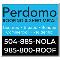 Perdomo Roofing & Sheet Metal™ logo - Similar company to Dc Roofing & Waterproofing Systems Inc