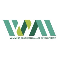 Wimmera Southern Mallee Development logo - Similar company to First Nations Bailai, Gurang, Gooreng Gooreng, Taribelang Bunda People Development Corporation Ltd