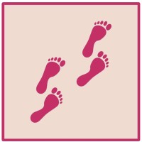 SheSteps logo - Similar company to Bevy - Everything Startup