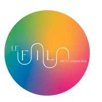 LE FIL art et grand âge logo - Similar company to Brodeuse Voyageuse