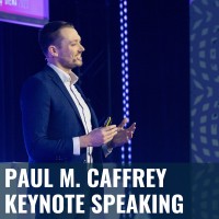 Paul M Caffrey Keynote Speaking logo - Similar company to Rob Spedding Ltd