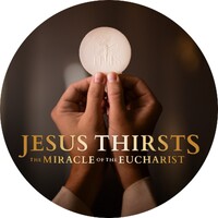Jesus Thirsts Film logo - Similar company to Real + True