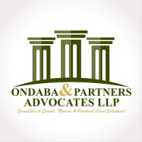 Ondaba & Partners Advocates LLP. logo - Similar company to Maina & Partners Llp