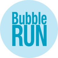 Bubble Run logo - Similar company to Blacklight Run