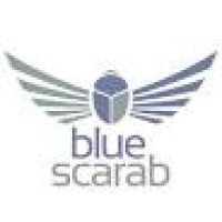 Blue Scarab logo - Similar company to Sleipner Games