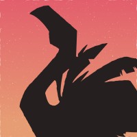 Black Flamingo Games logo - Similar company to Bubble Up!