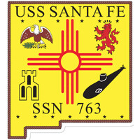 USS Santa Fe (SSN 763) logo - Similar company to Army Deputy Chief Of Staff, G-3/5/7