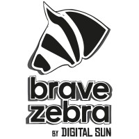 Brave Zebra logo - Similar company to Tuchmeow Studio