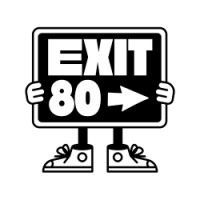 Exit 80 logo - Similar company to Group82, Inc.